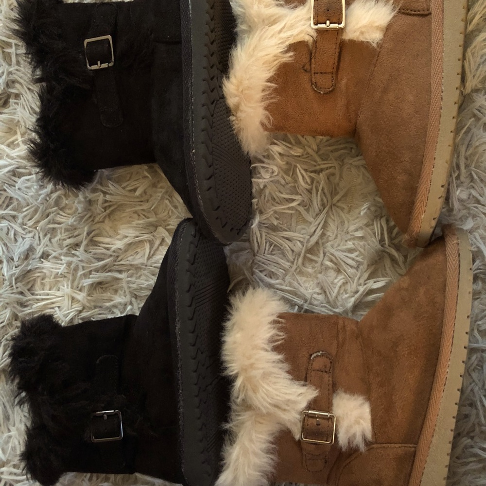 Toddler Girl Boots (Set of 2)